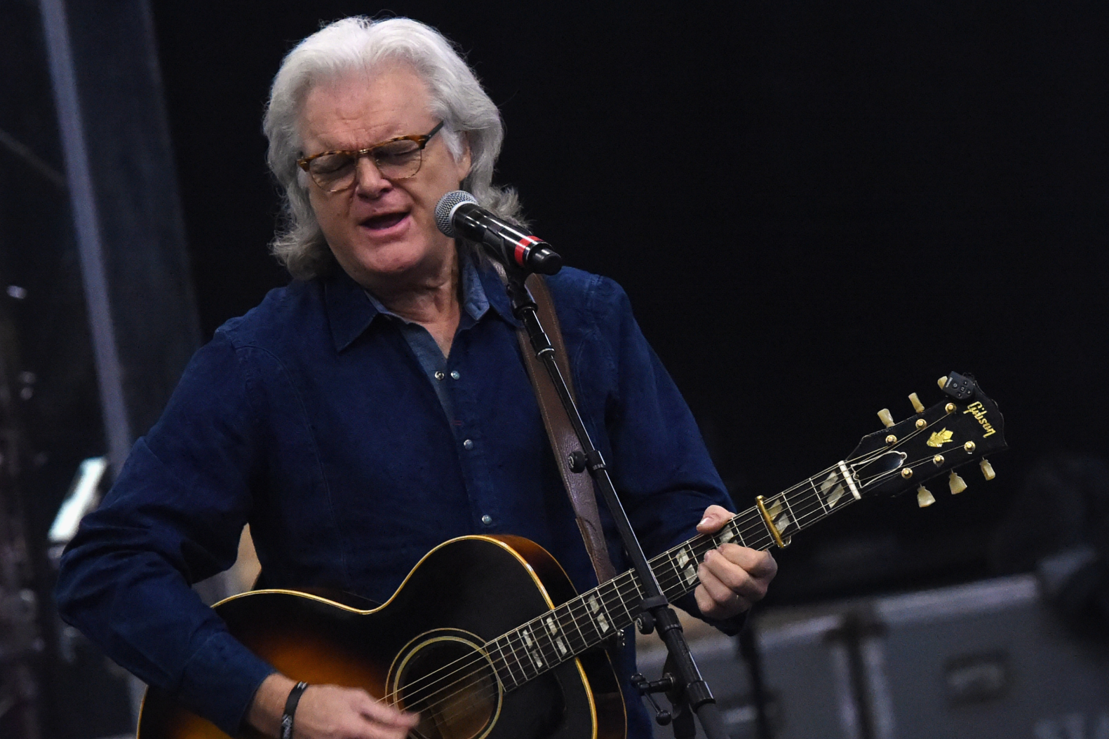 Ricky Skaggs playing live